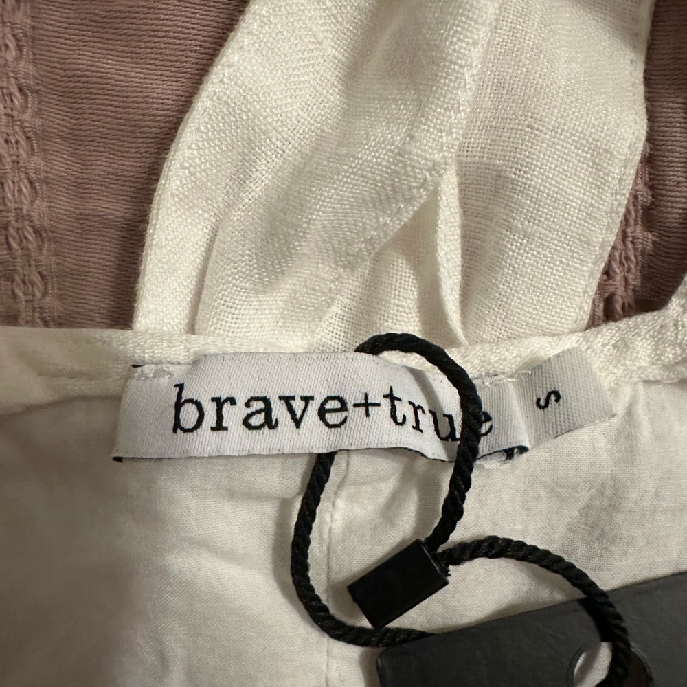 NWT Brave + True Matilda Linen short dress - Picture 6 of 9